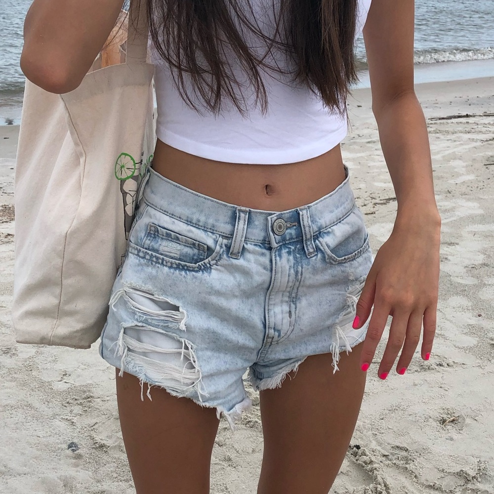 jean shorts
